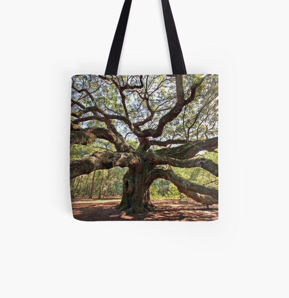 The Angel Oak All Over Print Tote Bag