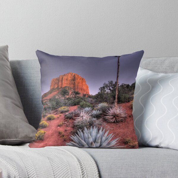 Sedona Twilight Throw Pillow