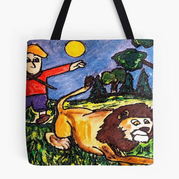 Item preview, Lion Hunt designed and sold by Monica M Engeler.