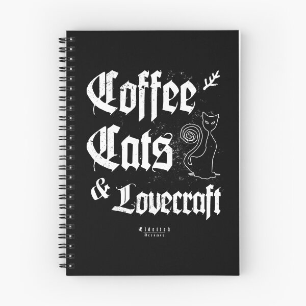Item preview, Coffee, Cats and Lovecraft - Eldritch Dreamer - Lovecraftian mythos wear designed and sold by eldritchdreamer.