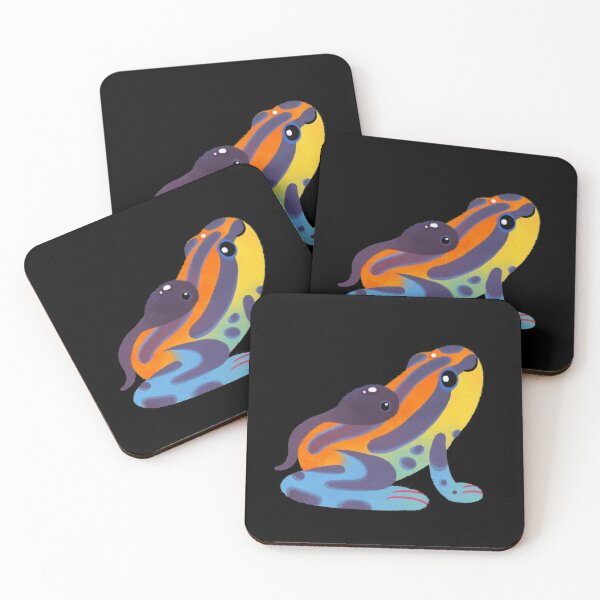Item preview, Poison dart frogs - yellow designed and sold by pikaole.