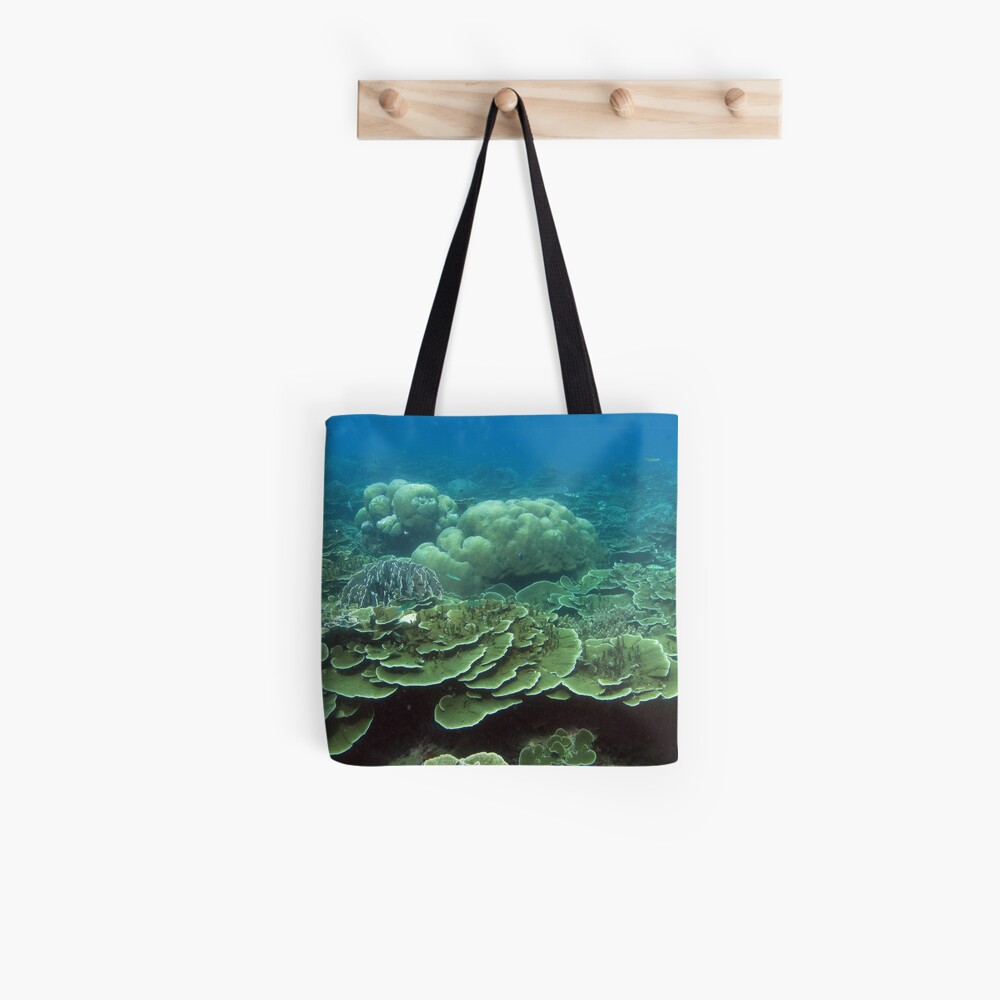 Reef at Pulau Pisang Tote Bag