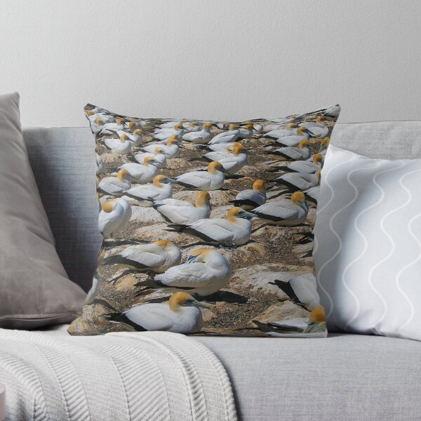 Birds of a feather Throw Pillow