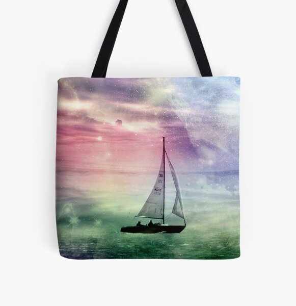 Fantasy Sailing © All Over Print Tote Bag