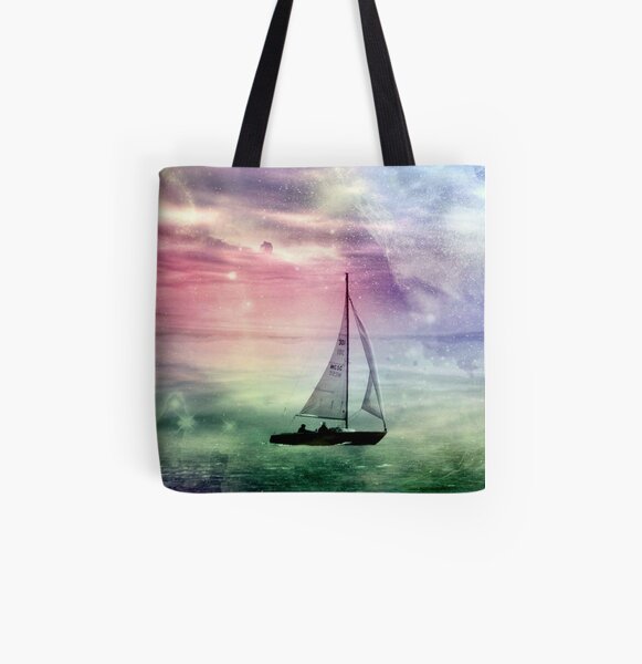 Fantasy Sailing © All Over Print Tote Bag