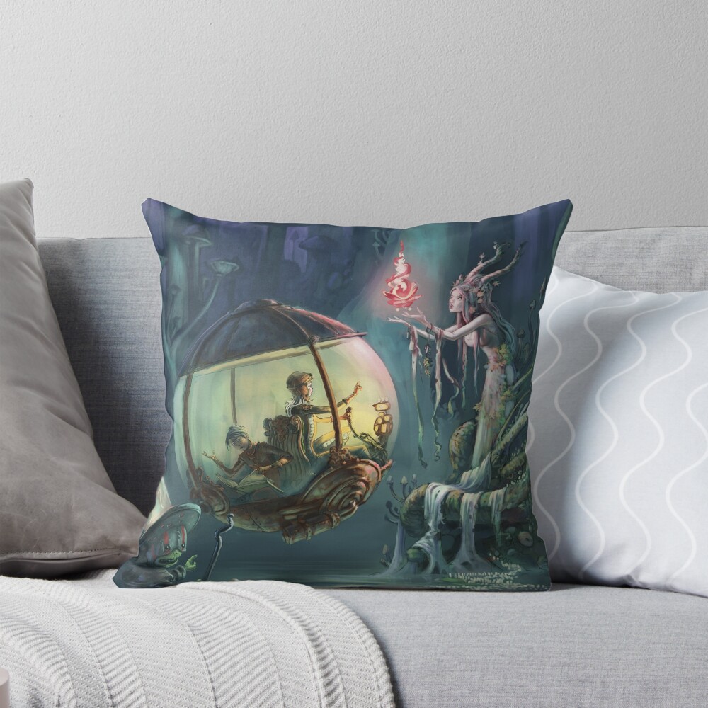 Item preview, Throw Pillow designed and sold by Landgreen.