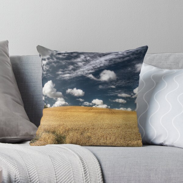 not uncropped? Throw Pillow