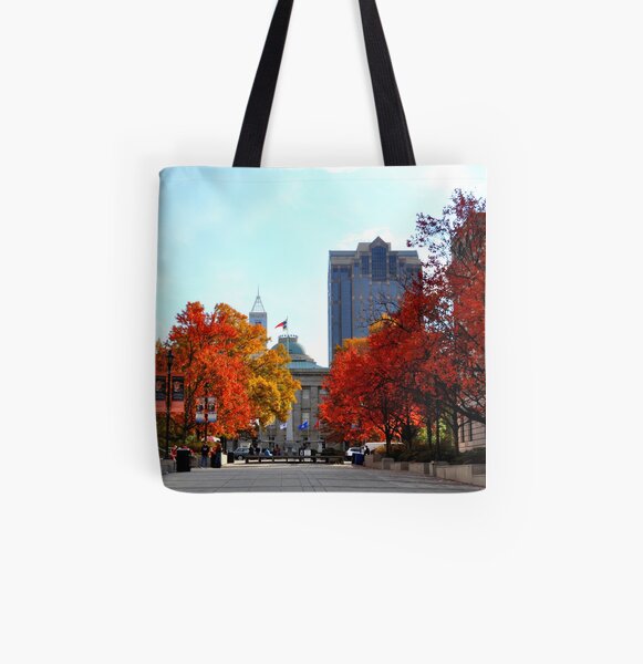 Autumn in Raleigh All Over Print Tote Bag
