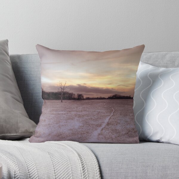 snow way Throw Pillow