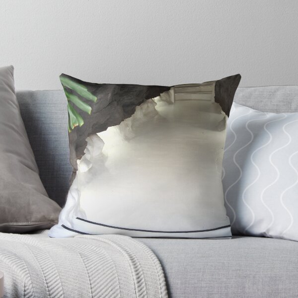 fundacion cesar manrique Throw Pillow