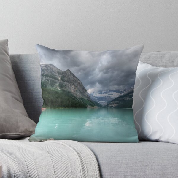 Lake Louise Throw Pillow
