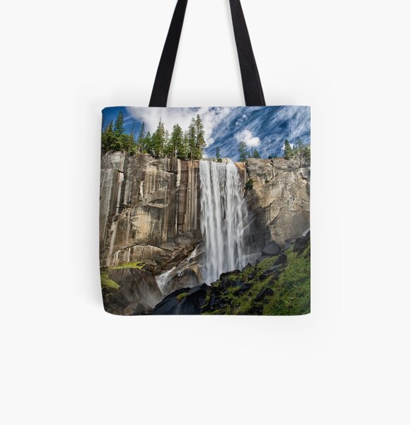Vernal Falls All Over Print Tote Bag