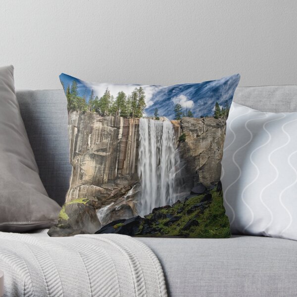 Vernal Falls Throw Pillow