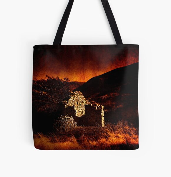 Three Walls Of Sky All Over Print Tote Bag