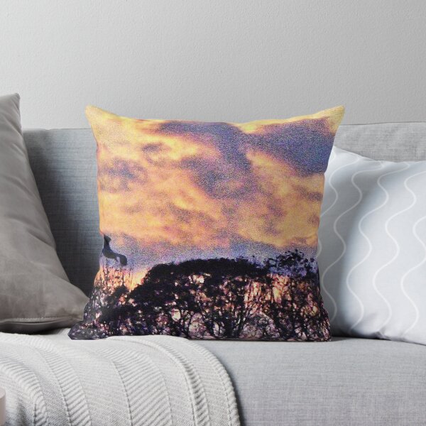 "In The Evening" Throw Pillow