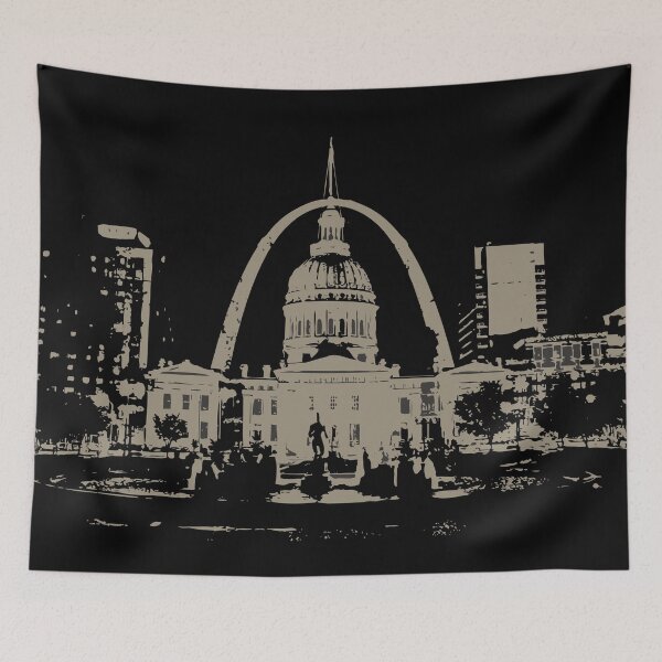 Item preview, STL Noir Skyline designed and sold by 314Store.