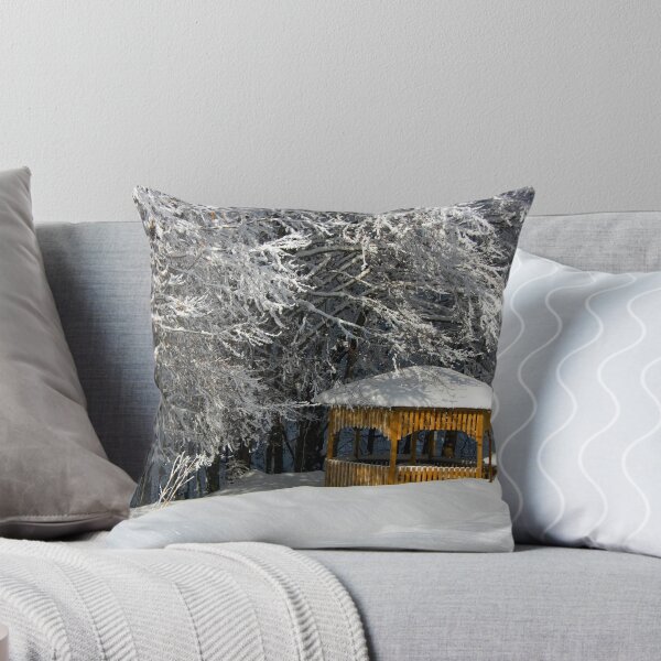 Item preview, kioski under snowy trees designed and sold by Tania Koleska.