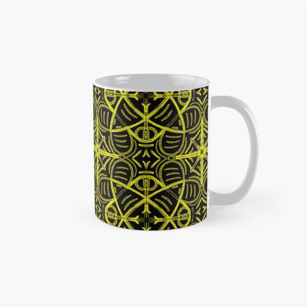 Item preview, Gossip Fish - Yellow On Black designed and sold by Blenderbeetle.