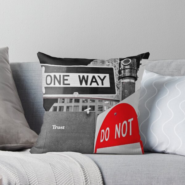 Item preview, One Way Do Not Trust designed and sold by RonSparks.