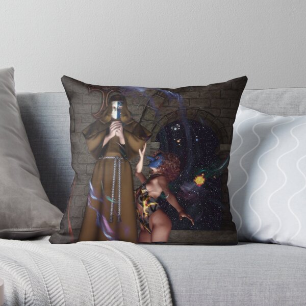 Masquerade 12 Throw Pillow