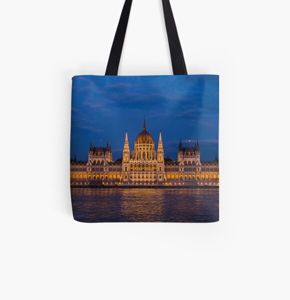 October Evening Budapest. All Over Print Tote Bag
