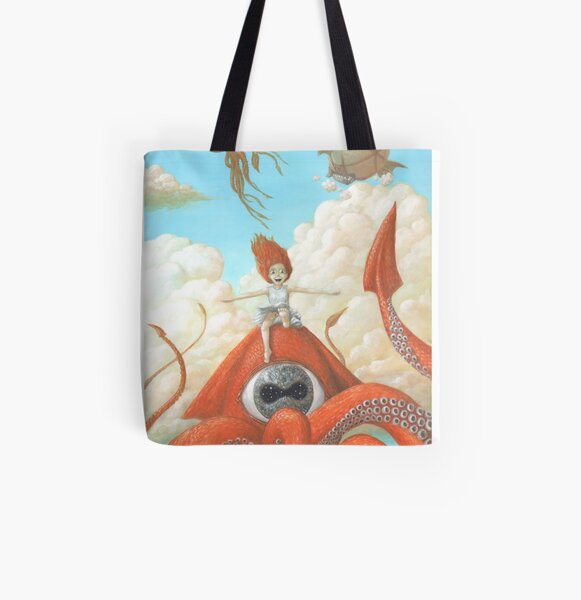 Someday I will Never Grow Up All Over Print Tote Bag