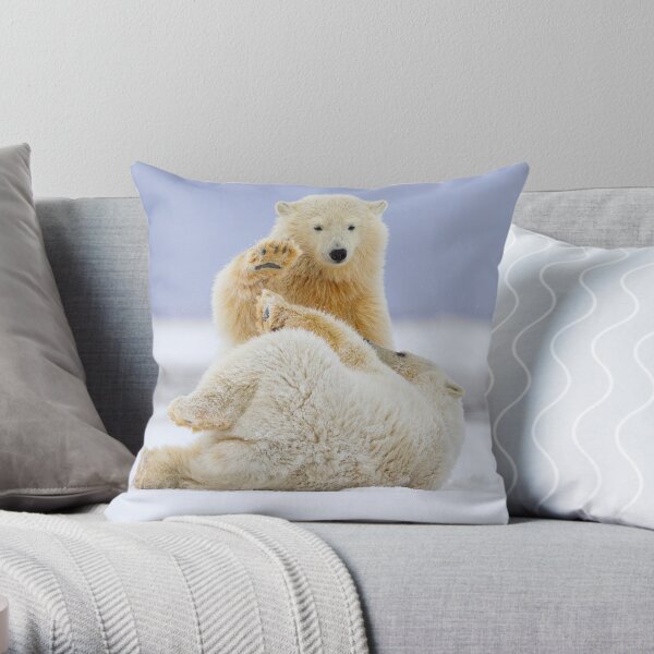 High Five Throw Pillow