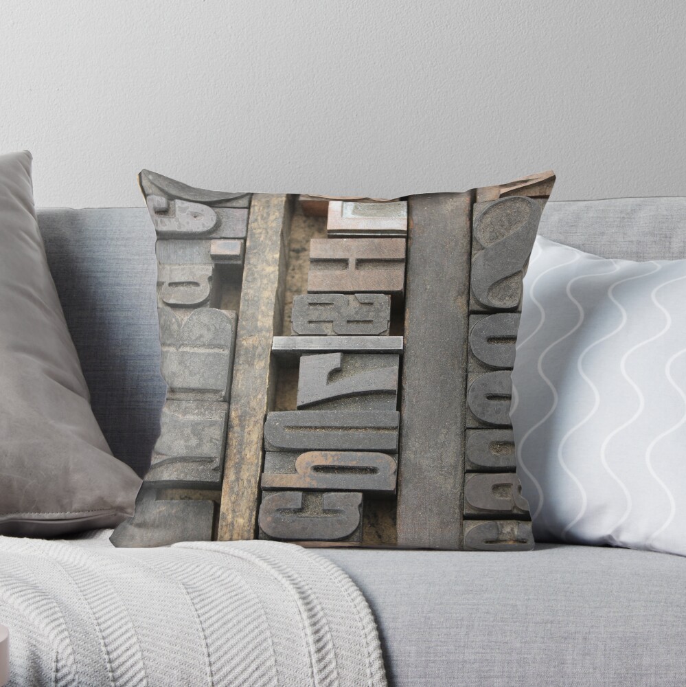 Item preview, Throw Pillow designed and sold by shehasnostrings.