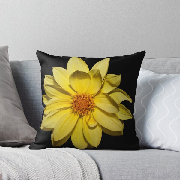 Aperçu de l'œuvre Yellow Dahlia créée et vendue par Steve Purnell Photography.