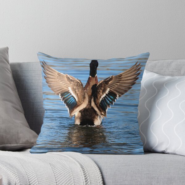 Item preview, Getting in a Flap ~ Mallard on Cleator Pond designed and sold by Jan Fialkowski.