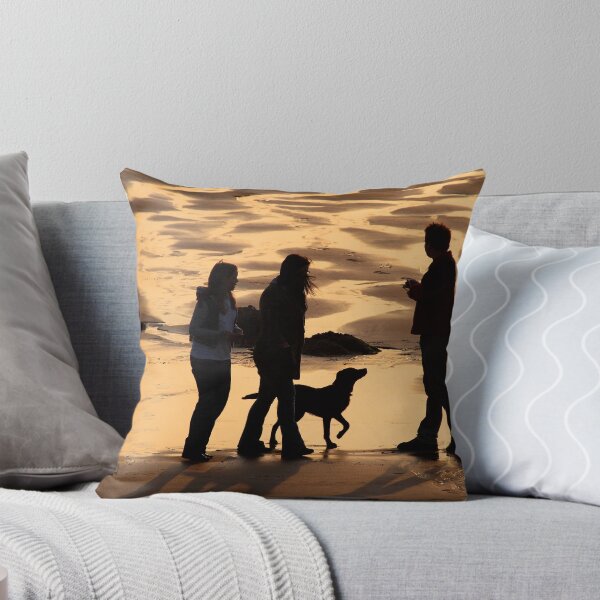 Item preview, Walking The Dog on North Shore, Whitehaven, Cumbria designed and sold by Jan Fialkowski.