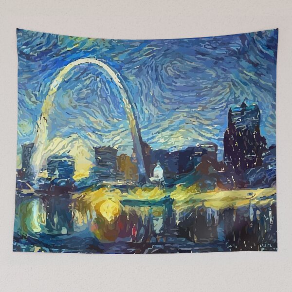 Item preview, Starry St. Louis Night designed and sold by 314Store.