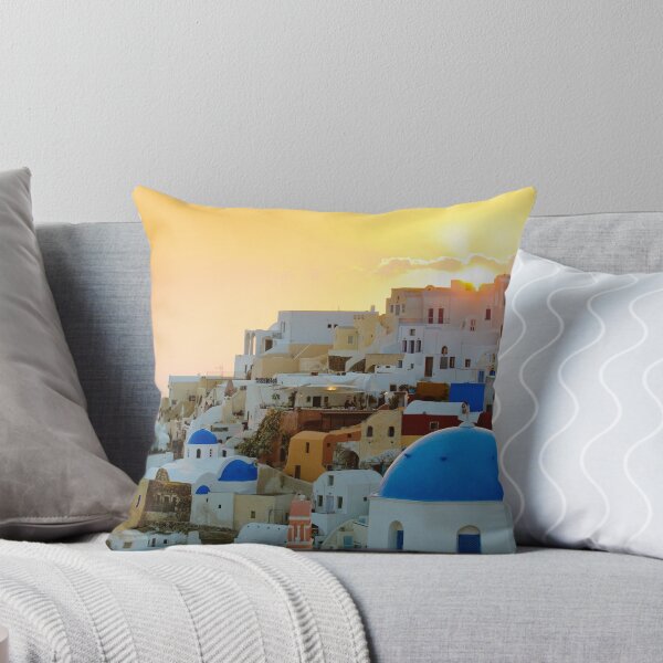 Item preview, Oia village at sunset, Santorini island, Greece designed and sold by javarman.
