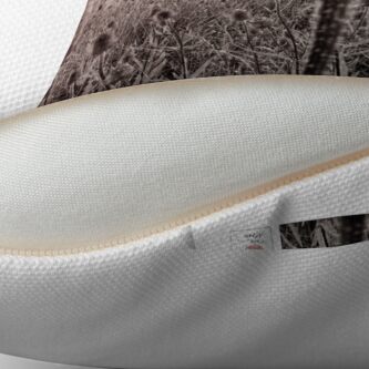 Alternate view of Mindfulness In Mononchrome - Summer Throw Pillow