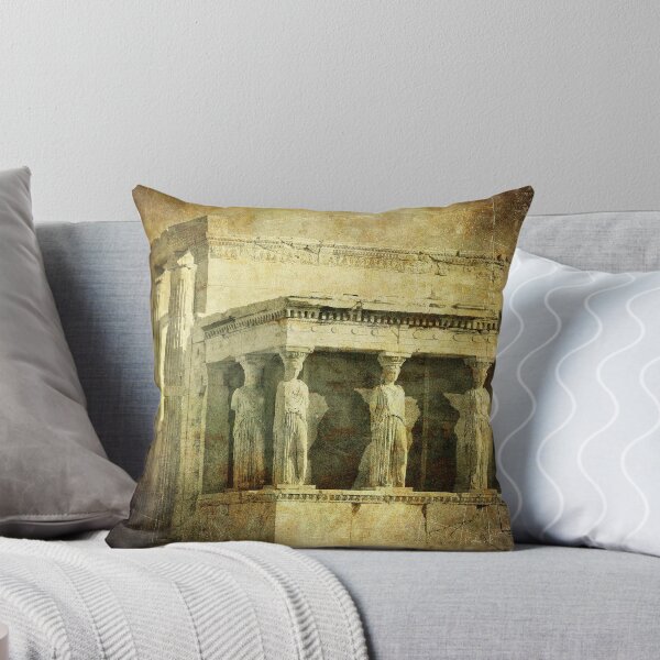 Item preview, Vintage image of Caryatids, Acropolis, Athens, Greece designed and sold by javarman.