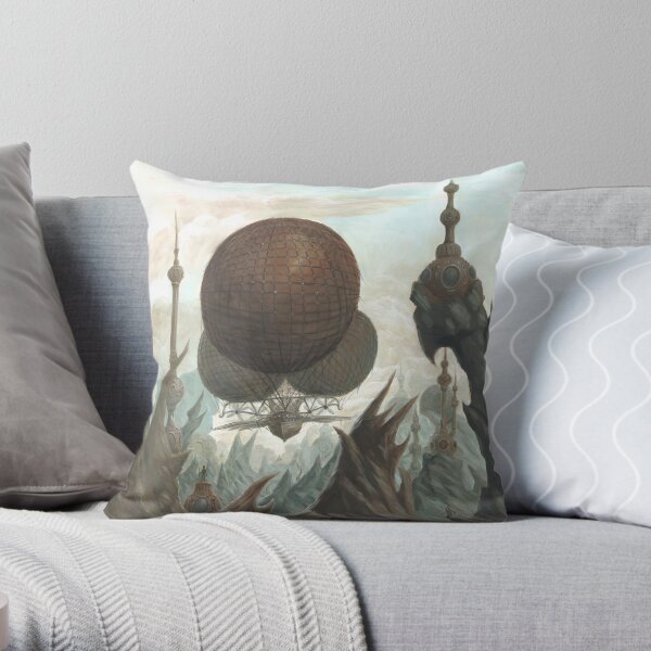The Ruins Throw Pillow