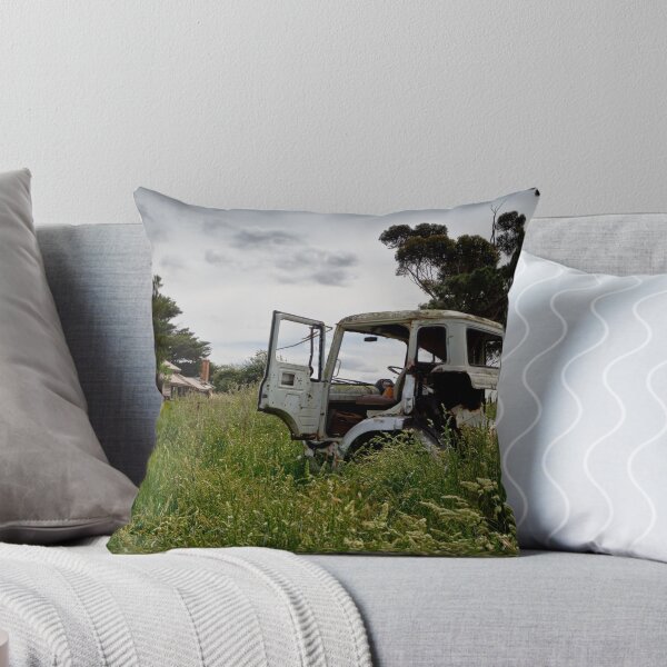Item preview, Old Bedford Truck on Abandoned Farm designed and sold by Russell Charters.
