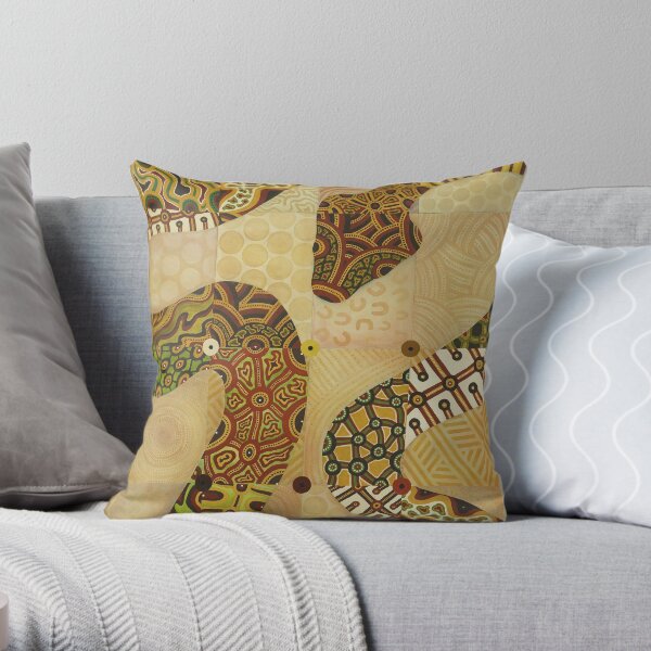 Six Seasons Throw Pillow