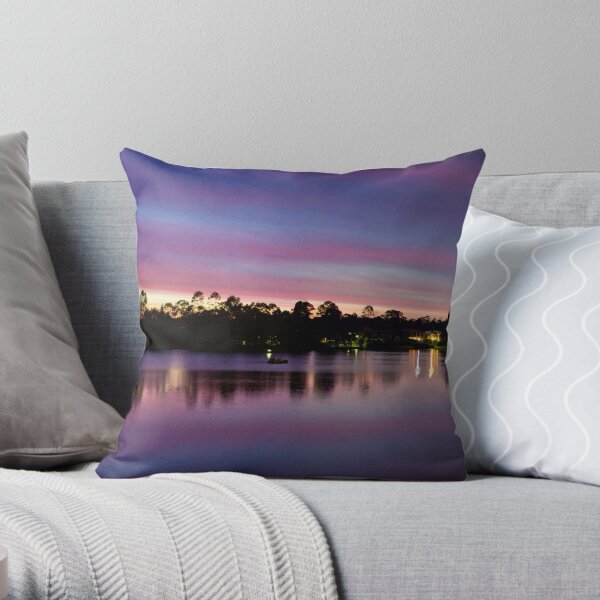 Natures Light Show Throw Pillow