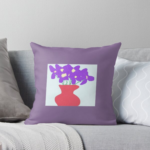 Item preview, violets in a vase pencil sketch style designed and sold by YodaWars.