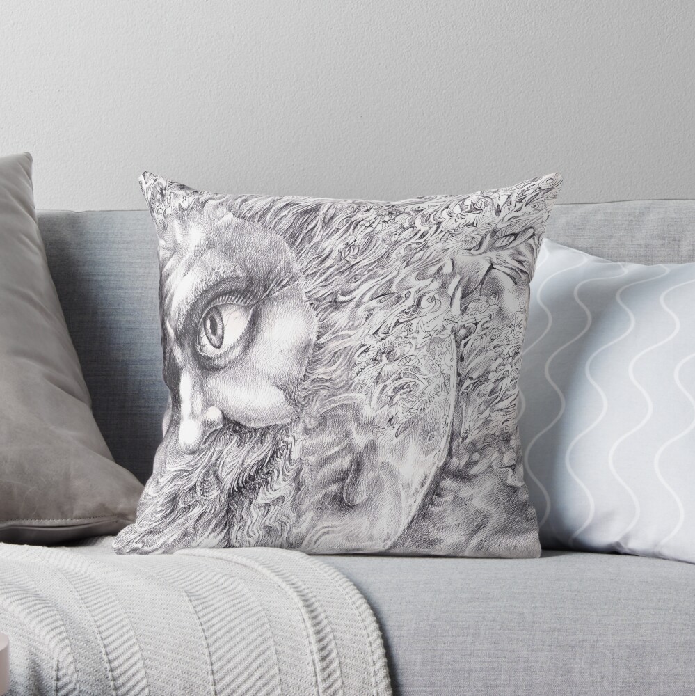 Item preview, Throw Pillow designed and sold by dajson.