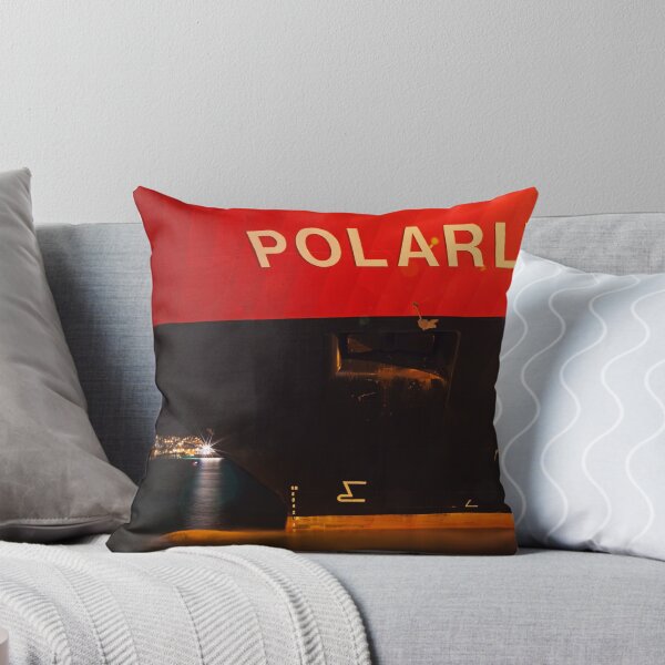 Hurtigruten Polarlys Throw Pillow
