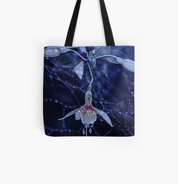 Denim And Lace.... All Over Print Tote Bag