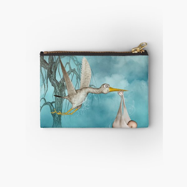 Item preview, Cute baby comes with stork designed and sold by nicky2342.