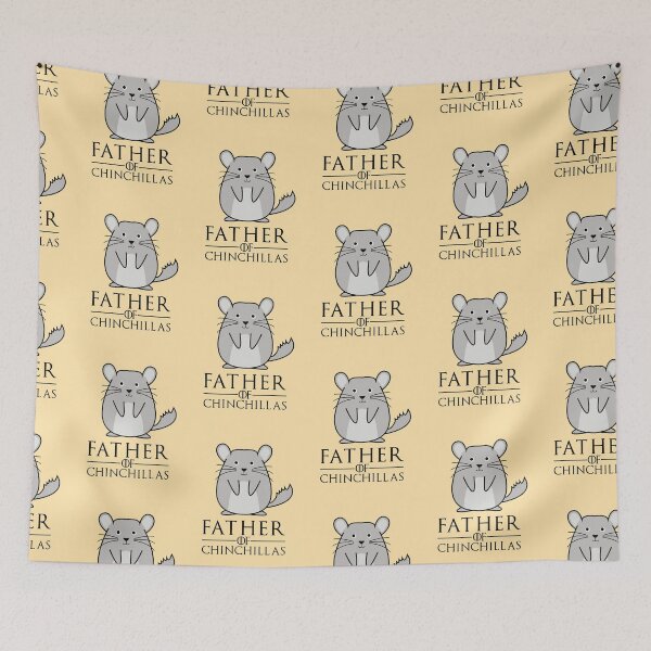Item preview, Father of Chinchillas designed and sold by RatArt Designs.