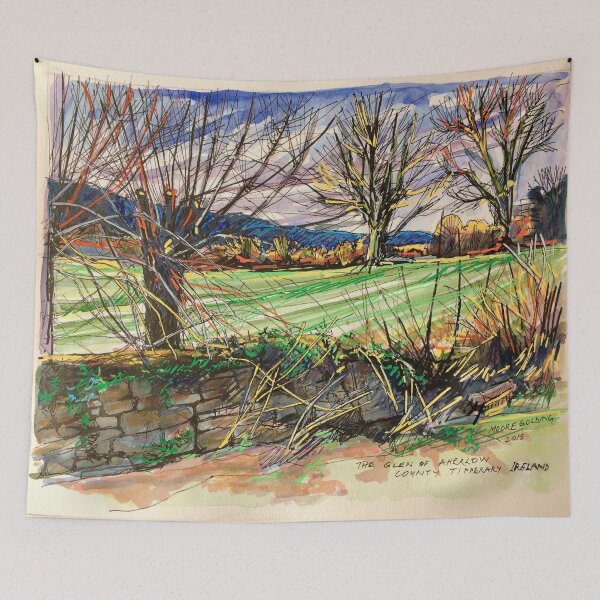 Item preview, Winter in the Glen of Aherlow, Tipperary, Ireland designed and sold by Elizabeth Moore Golding.