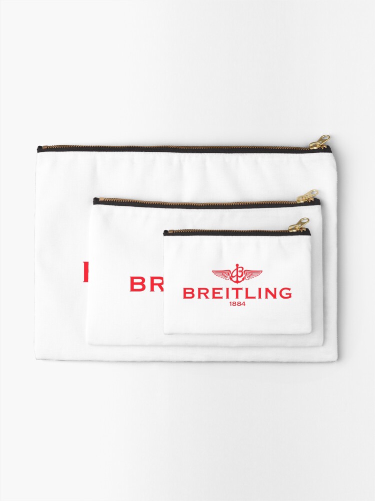 Alternate view of Breitling Red Logo Zipper Pouch