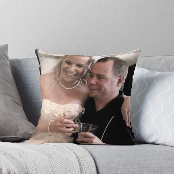Item preview, "Newlyweds Toast Each Other" designed and sold by waddleudo.