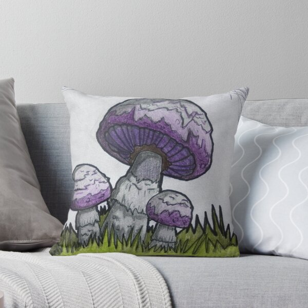 Item preview, Purple Mushrooms designed and sold by ScarlettRuby.