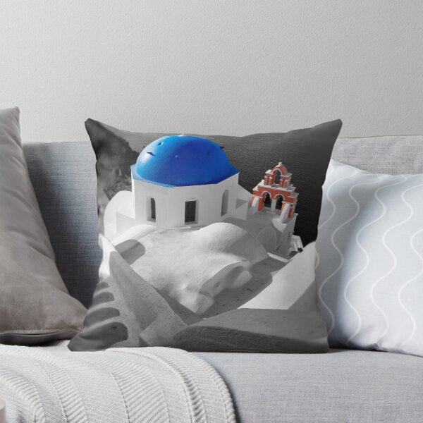 Item preview, 'Blue Domes' - Greek Orthodox Churches of the Greek Cyclades Islands - 10 designed and sold by Paul Williams.